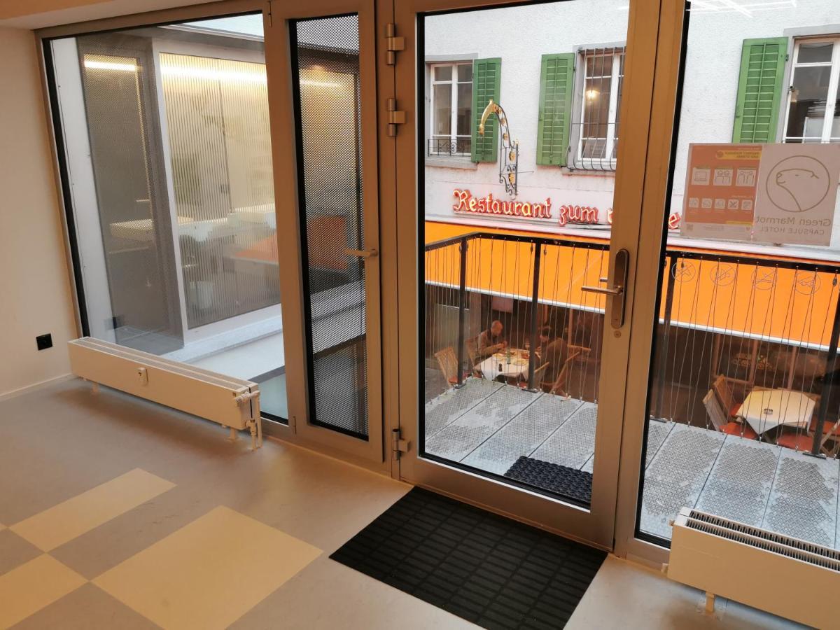 Green Marmot Capsule Hotel Zuerich Εξωτερικό φωτογραφία